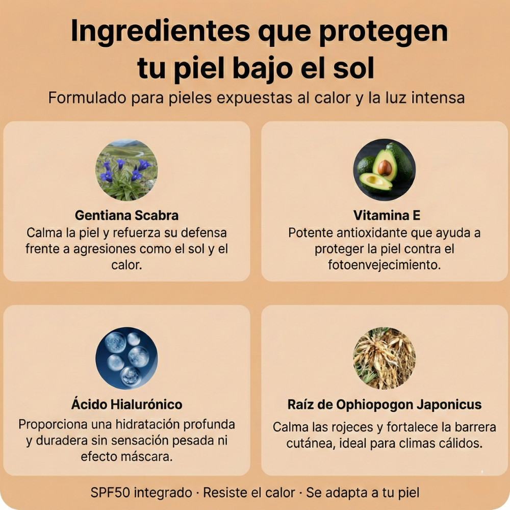 Base de maquillaje 4 en 1