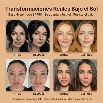 Base de maquillaje 4 en 1